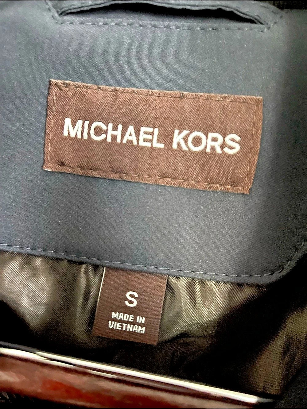 Michael Kors Men'Small Utility Field Jacket Black Size Small - Picture 2 of 3